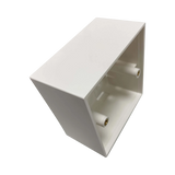 Tripp Lite Single-Gang Surface Mounting Box, UK Style, 86 x 86 x 47 mm, White, TAA — Being Shipped