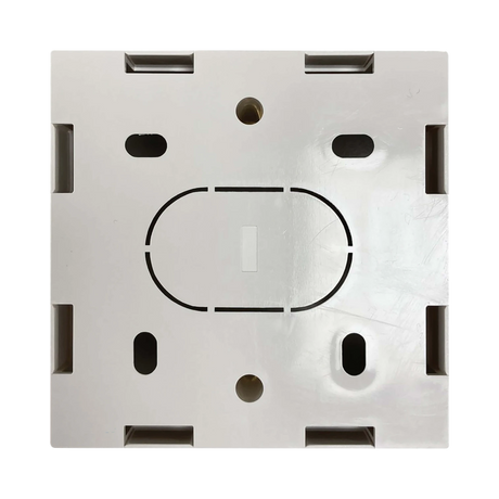 Tripp Lite Single-Gang Surface Mounting Box, UK Style, 86 x 86 x 47 mm, White, TAA — Being Shipped
