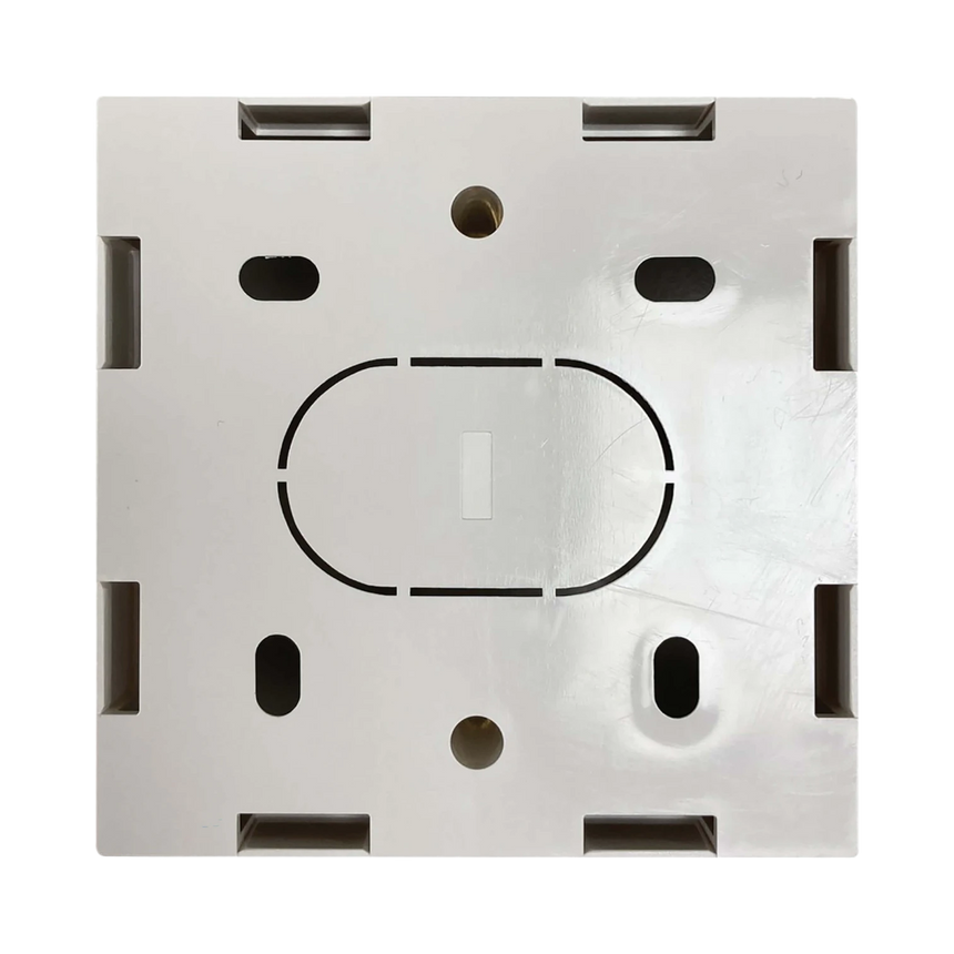 Tripp Lite Single-Gang Surface Mounting Box, UK Style, 86 x 86 x 47 mm, White, TAA — Being Shipped