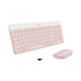 Logitech MK470 Slim Wireless Keyboard & Mouse Combo (Rose) — Being Shipped