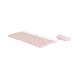 Logitech MK470 Slim Wireless Keyboard & Mouse Combo (Rose) — Being Shipped