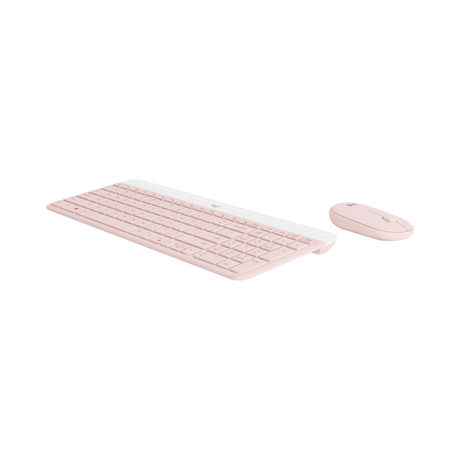 Logitech MK470 Slim Wireless Keyboard & Mouse Combo (Rose) — Being Shipped