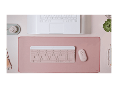 Logitech MK470 Slim Wireless Keyboard & Mouse Combo (Rose) — Being Shipped