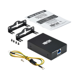 Tripp Lite In-Line Network Surge Protector, 10 Gbps, Cat6a/8, Metal Case, IEC Compliant, TAA — Being Shipped