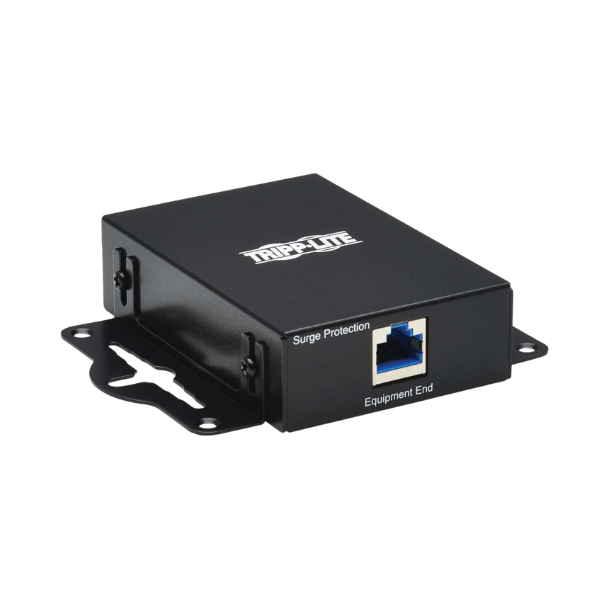 Tripp Lite In-Line Network Surge Protector, 10 Gbps, Cat6a/8, Metal Case, IEC Compliant, TAA — Being Shipped