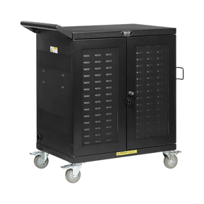 Tripp Lite Safe-IT UV Locking Storage Cart for Mobile Devices and AV Equipment, Black — Being Shipped