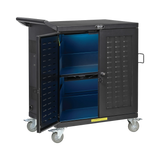 Tripp Lite Safe-IT UV Locking Storage Cart for Mobile Devices and AV Equipment, Black — Being Shipped