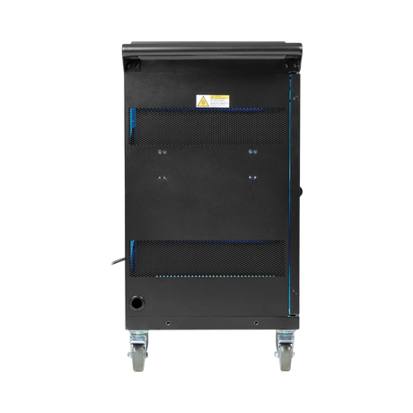 Tripp Lite Safe-IT UV Locking Storage Cart for Mobile Devices and AV Equipment, Black — Being Shipped