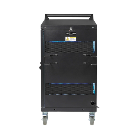 Tripp Lite Safe-IT UV Locking Storage Cart for Mobile Devices and AV Equipment, Black — Being Shipped