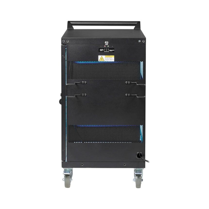 Tripp Lite Safe-IT UV Locking Storage Cart for Mobile Devices and AV Equipment, Black — Being Shipped