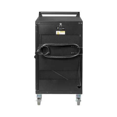 Tripp Lite Safe-IT UV Locking Storage Cart for Mobile Devices and AV Equipment, Black — Being Shipped