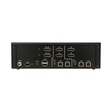 Tripp Lite Secure KVM Switch, 2-Port, Dual Head, DisplayPort to DisplayPort, 4K, NIAP PP4.0, Audio, CAC, TAA — Being Shipped