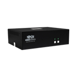 Tripp Lite Secure KVM Switch, 2-Port, Dual Head, DisplayPort to DisplayPort, 4K, NIAP PP4.0, Audio, CAC, TAA — Being Shipped