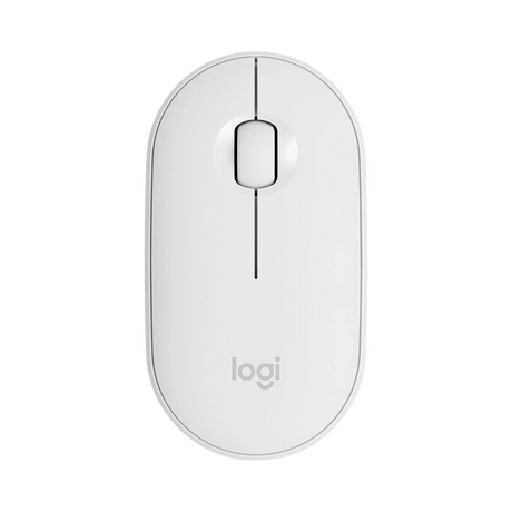 Logitech Slim Wireless Bluetooth Mouse (Off-White) — Being Shipped