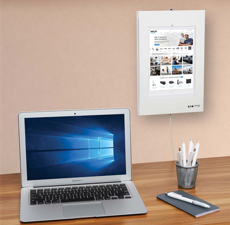 Tripp Lite Secure Wall Mount for 9.7 in. to 11 in. Tablets, White — Being Shipped