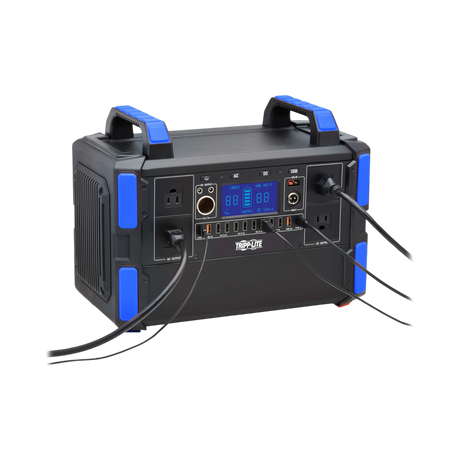 Tripp Lite Portable Power Station, 1000W, Lithium-Ion (LFP), AC, DC, USB-A, USB-C, QC 3.0 — Being Shipped