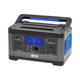 Tripp Lite Portable Power Station, 500W, Lithium-Ion (NMC), AC, DC, USB-A, USB-C, QC 3.0 — Being Shipped