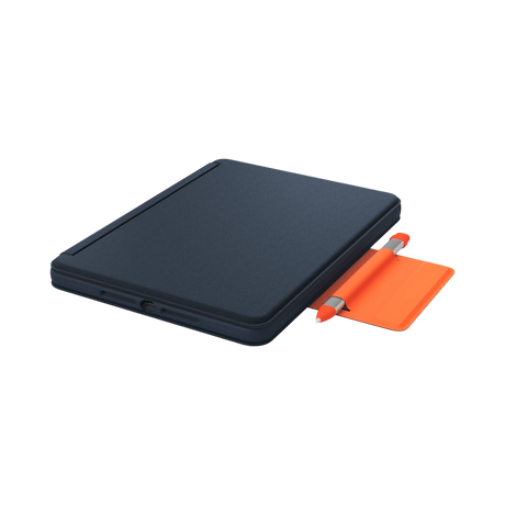 Logitech Rugged Combo 3 Touch Keyboard with Trackpad for iPad (7th/8th/9th Generation, Blue) — Being Shipped