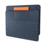 Logitech Rugged Combo 3 Touch Keyboard with Trackpad for iPad (7th/8th/9th Generation, Blue) — Being Shipped
