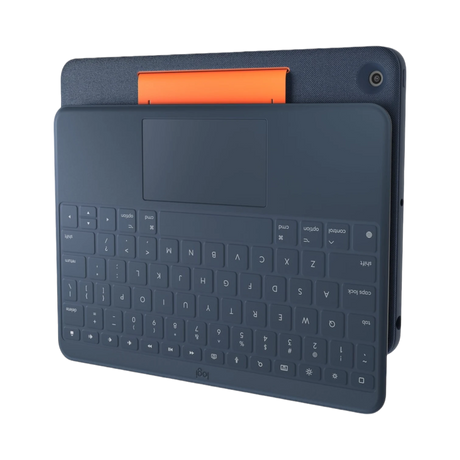 Logitech Rugged Combo 3 Touch Keyboard with Trackpad for iPad (7th/8th/9th Generation, Blue) — Being Shipped