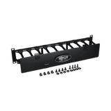 Tripp Lite SmartRack 2U High Capacity Horizontal Cable Manager, Finger duct with dual-hinge cover — Being Shipped