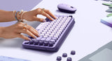 Logitech POP Keys Wireless Bluetooth Mechanical Keyboard (Cosmos) — Being Shipped