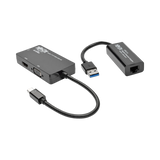 Tripp Lite 4K Video and Ethernet 2-in-1 Accessory Kit for Microsoft Surface and Surface Pro with RJ45, DVI, VGA and HDMI Ports — Being Shipped