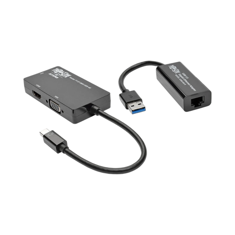 Tripp Lite 4K Video and Ethernet 2-in-1 Accessory Kit for Microsoft Surface and Surface Pro with RJ45, DVI, VGA and HDMI Ports — Being Shipped