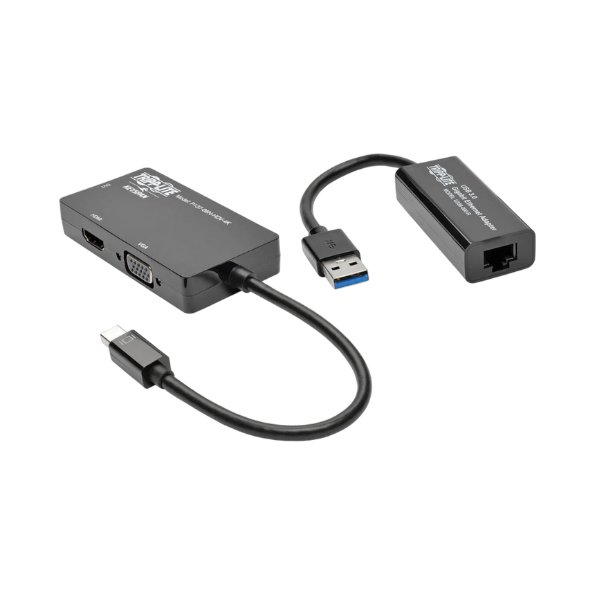 Tripp Lite 4K Video and Ethernet 2-in-1 Accessory Kit for Microsoft Surface and Surface Pro with RJ45, DVI, VGA and HDMI Ports — Being Shipped