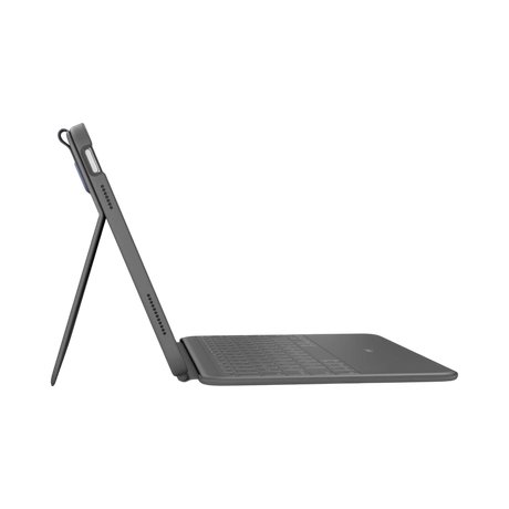 Logitech Rugged Folio Protective Keyboard Case for 10.9" iPad 10th Gen (Graphite) — Being Shipped