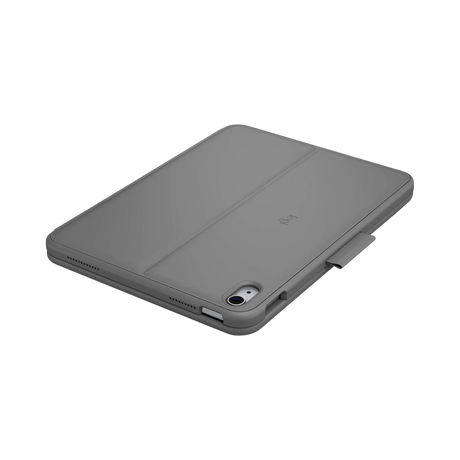 Logitech Slim Folio Protective Bluetooth Keyboard Case for 10.9" iPad 10th Gen (Oxford Gray) — Being Shipped