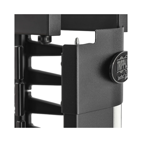 Tripp Lite High-Capacity Vertical Cable Manager - Deep Double Finger Duct with Cover, Double Sided, 6 in. Wide, Yellow/Black, 7 ft. (2.2 m) — Being Shipped
