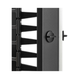 Tripp Lite High-Capacity Vertical Cable Manager - Deep Double Finger Duct with Cover, Double Sided, 6 in. Wide, Yellow/Black, 7 ft. (2.2 m) — Being Shipped