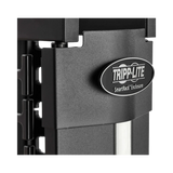 Tripp Lite High-Capacity Vertical Cable Manager - Deep Double Finger Duct with Cover, Double Sided, 6 in. Wide, Yellow/Black, 7 ft. (2.2 m) — Being Shipped