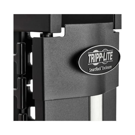 Tripp Lite High-Capacity Vertical Cable Manager - Deep Double Finger Duct with Cover, Double Sided, 6 in. Wide, Yellow/Black, 7 ft. (2.2 m) — Being Shipped