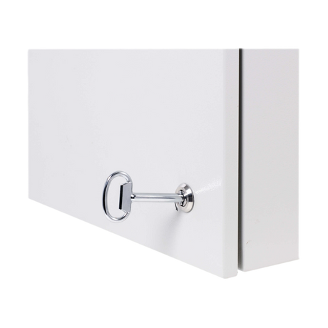 Tripp Lite SmartRack Outdoor Industrial Enclosure with Lock, NEMA 4, Surface Mount, Metal Construction, 18 x 18 x 6 in., Gray — Being Shipped