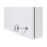 Tripp Lite SmartRack Outdoor Industrial Enclosure with Lock, NEMA 4, Surface Mount, Metal Construction, 18 x 18 x 10 in., Gray — Being Shipped