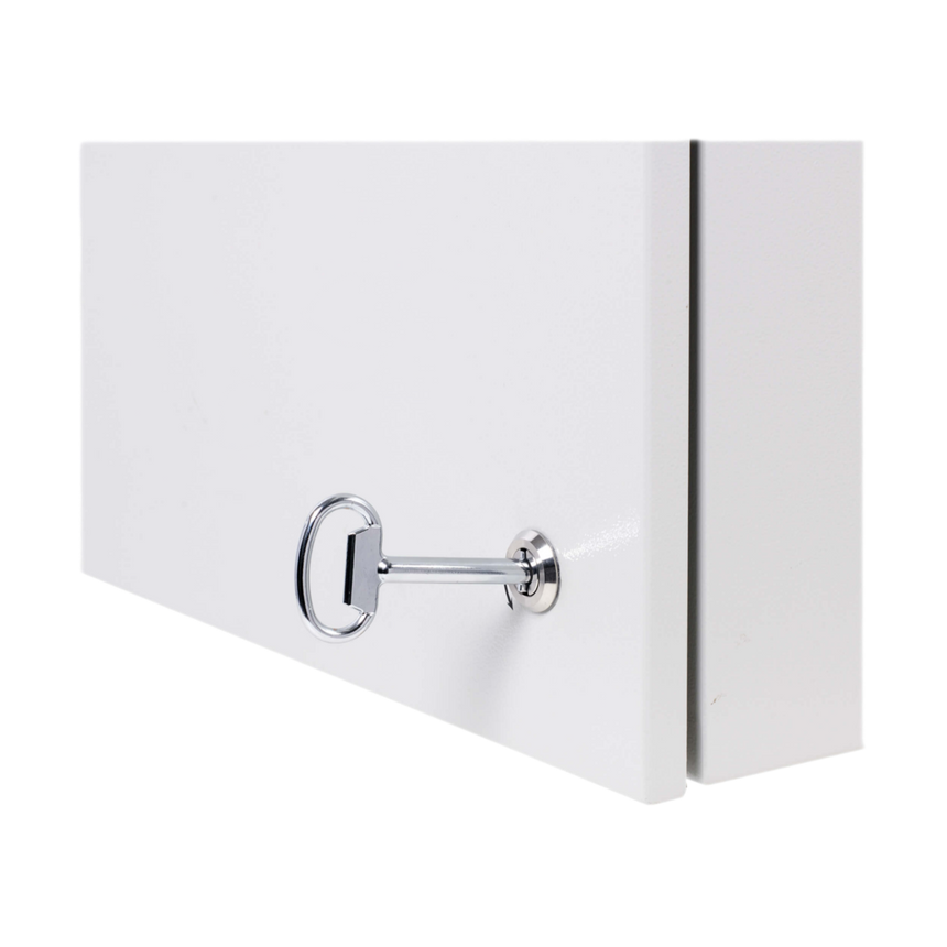 Tripp Lite SmartRack Outdoor Industrial Enclosure with Lock, NEMA 4, Surface Mount, Metal Construction, 18 x 18 x 10 in., Gray — Being Shipped