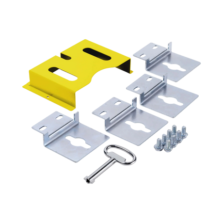 Tripp Lite SmartRack Outdoor Industrial Enclosure with Lock, NEMA 4, Surface Mount, Metal Construction, 10 x 10 x 6 in., Yellow — Being Shipped