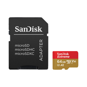 SanDisk 64GB Extreme UHS-I microSDXC Memory Card with SD Adapter — Being Shipped
