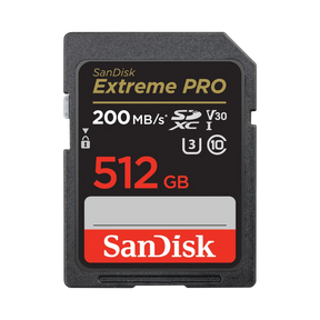 SanDisk 512GB Extreme PRO UHS-I SDXC Memory Card — Being Shipped