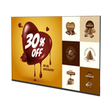 Sharp AQUOS 55" 4K HDR Commercial Display with Wi-Fi — Being Shipped