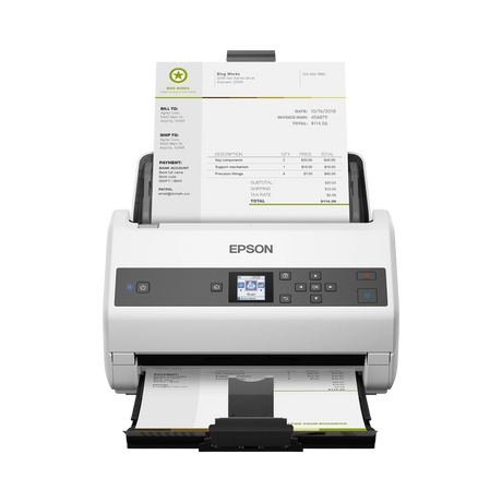 Epson DS-870 Color Duplex Workgroup Document Scanner — Being Shipped