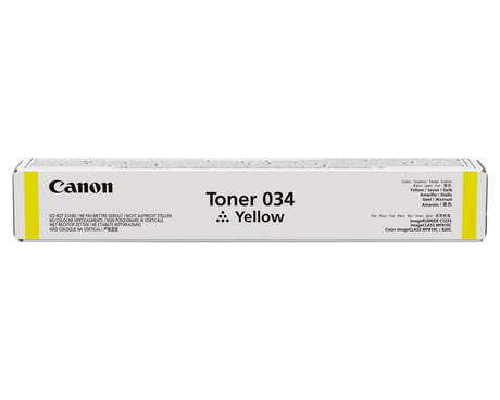 Canon 034 Yellow Toner Cartridge — Being Shipped