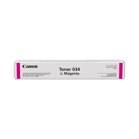 Canon 034 Magenta Toner Cartridge for MF810Cdn MF820Cdn — Being Shipped