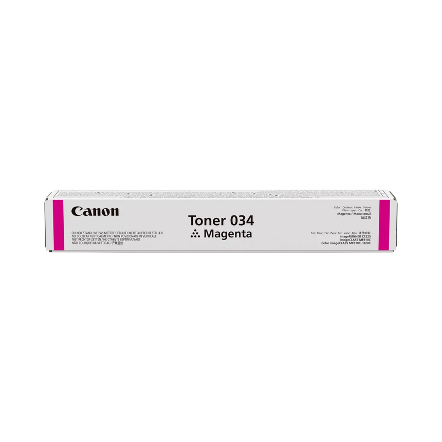 Canon 034 Magenta Toner Cartridge for MF810Cdn MF820Cdn — Being Shipped