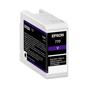 Epson 770 UltraChrome PRO10 Violet Ink Cartridge (25mL) — Being Shipped