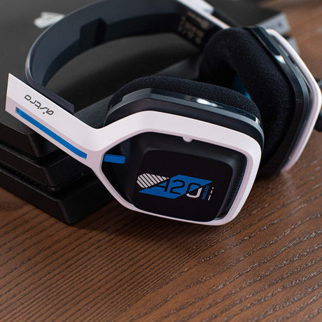 Logitech ASTRO Gaming A20 Wireless Gaming Headset for PlayStation 4 & 5 (Black/White/Blue) — Being Shipped