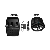 Logitech G G923 TRUEFORCE Sim Racing Wheel and Pedals for PC, PS4 & PS5 — Being Shipped