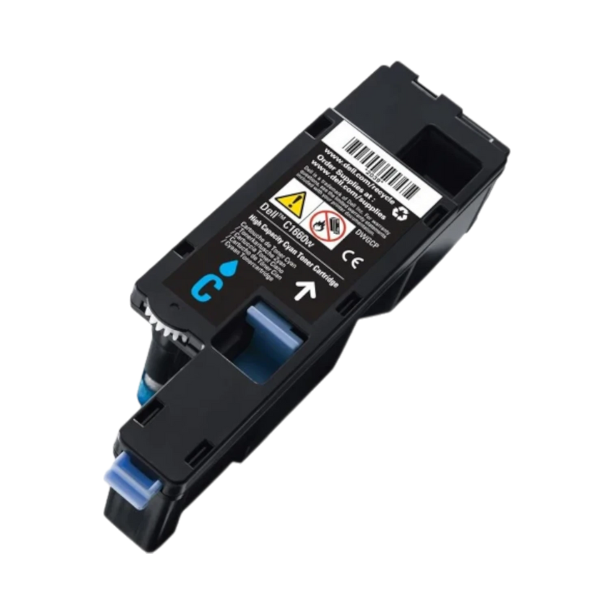 Dell Cyan Toner Cartridge 1000 Pages for C1660w Printer — Being Shipped